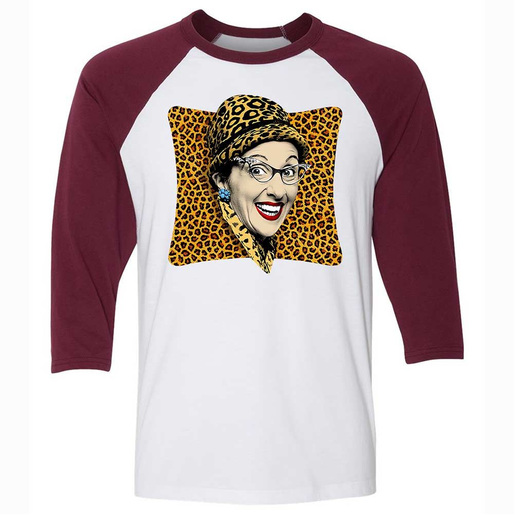 Edith Prickley - White/Maroon - 7