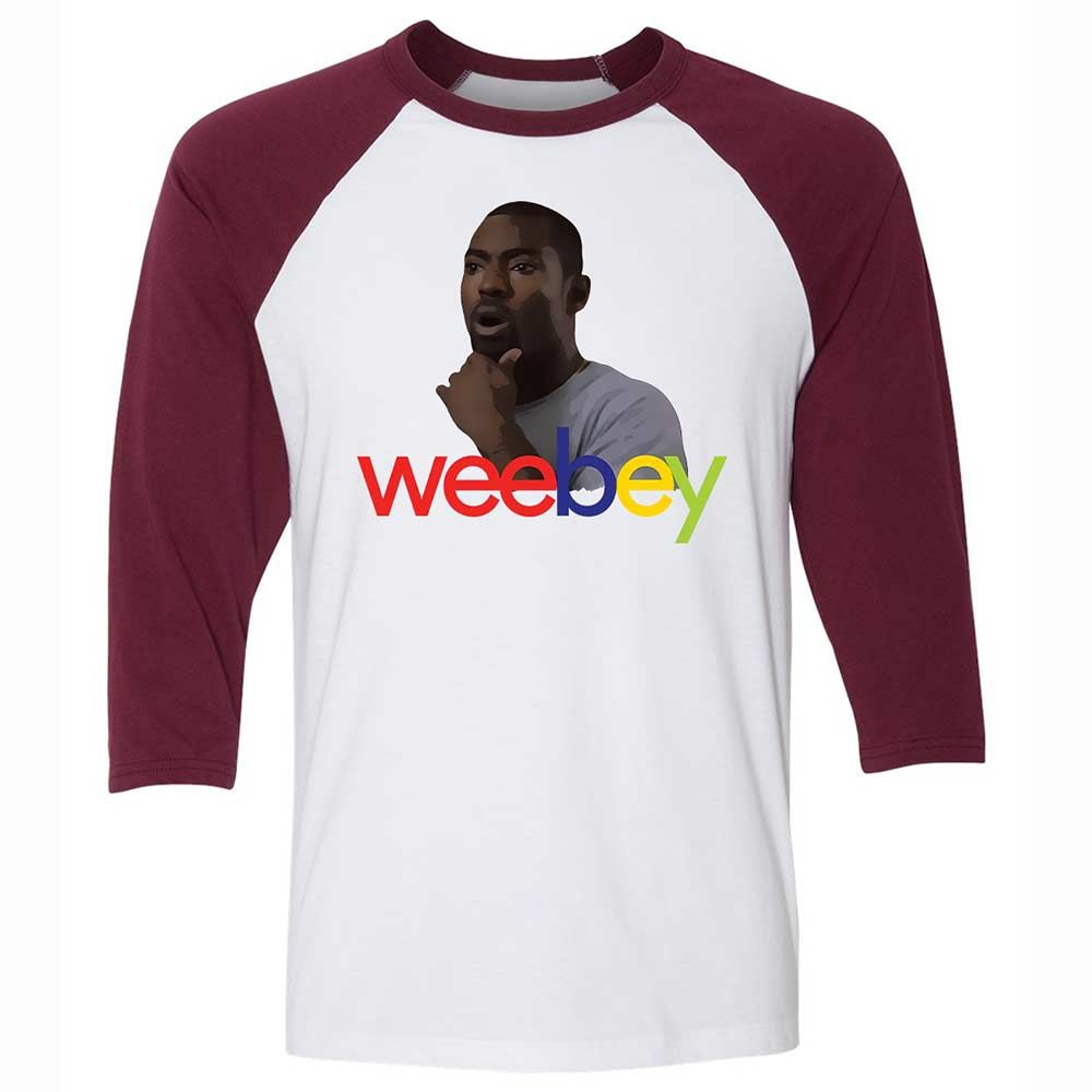 Wee-Bey - White/Maroon - 7