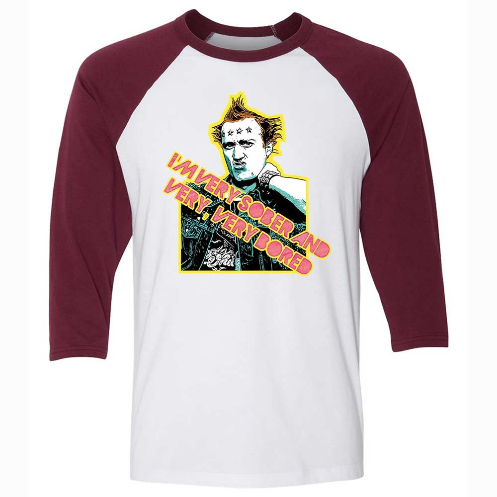 Vyvyan Young Ones - White/Maroon - 7