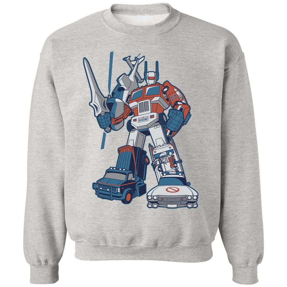 Classic Unisex Sweatshirt - KFD9HWFJ - Ash - 8