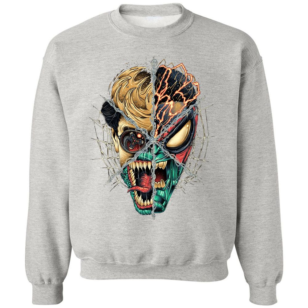 Classic Unisex Sweatshirt - YCAYCJBM - Ash - 8