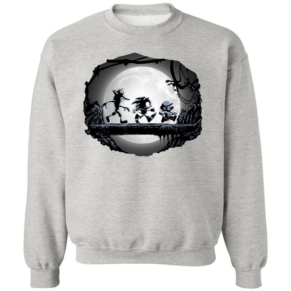 Classic Unisex Sweatshirt - 2UZM5626 - Ash - 8
