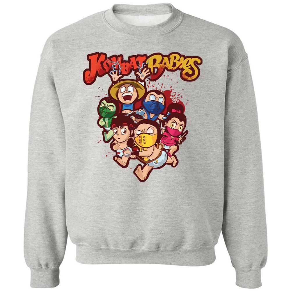 Classic Unisex Sweatshirt - 1XH9TZ3E - Ash - 8