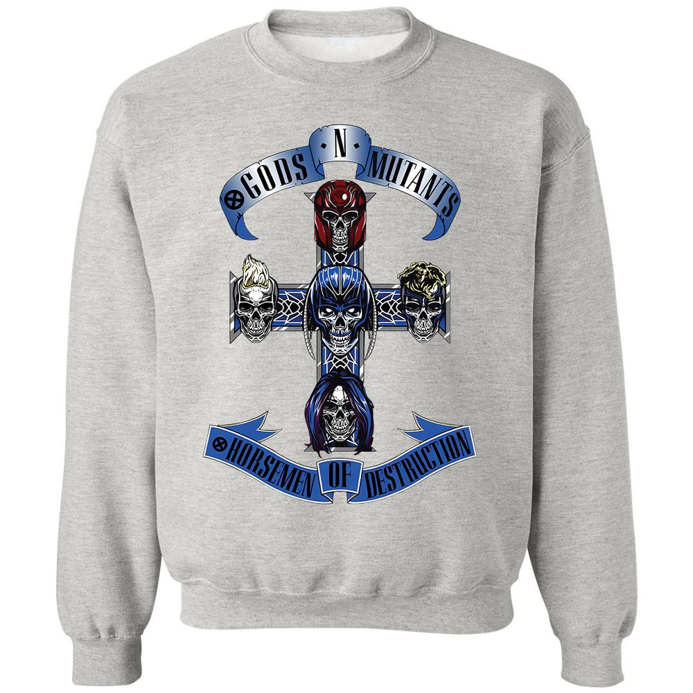 Classic Unisex Sweatshirt - V47QGTG8 - Ash - 8