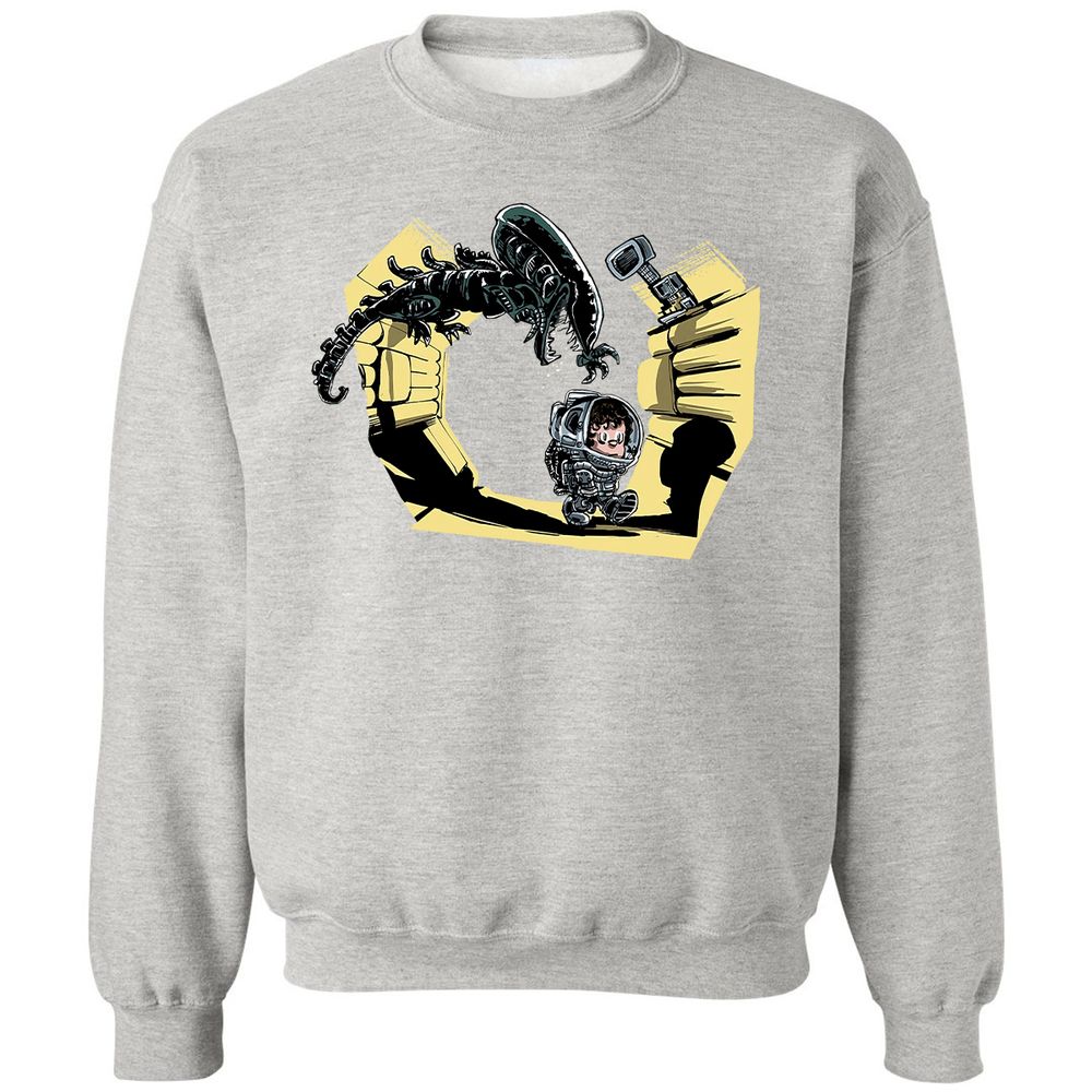 Classic Unisex Sweatshirt - 3VYKDW1J - Ash - 8
