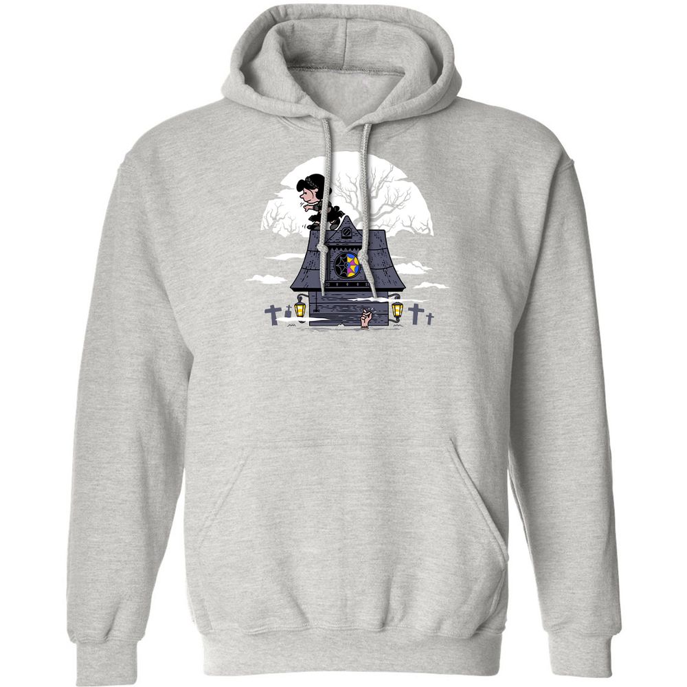 Classic Unisex Hoodie - B69U8VYT - Ash - 8