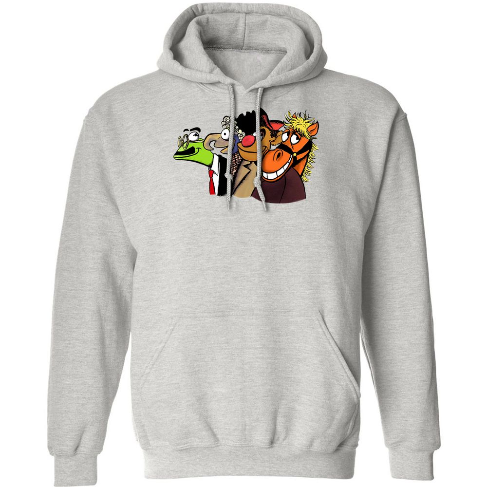 Classic Unisex Hoodie - 6E7BQ32K - Ash - 8