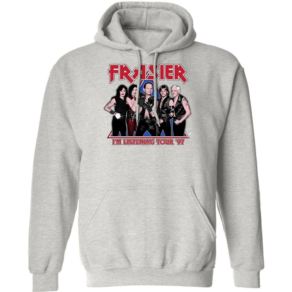 Classic Unisex Hoodie - PVJE93DF - Ash - 8