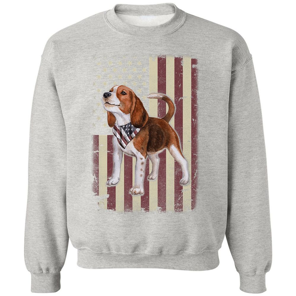 Classic Unisex Sweatshirt - QFSRDQUA - Ash - 8