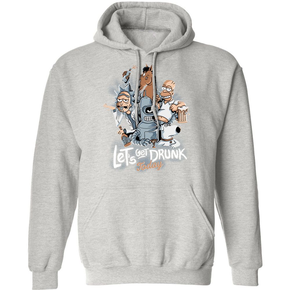 Classic Unisex Hoodie - U5AZTJKU - Ash - 8