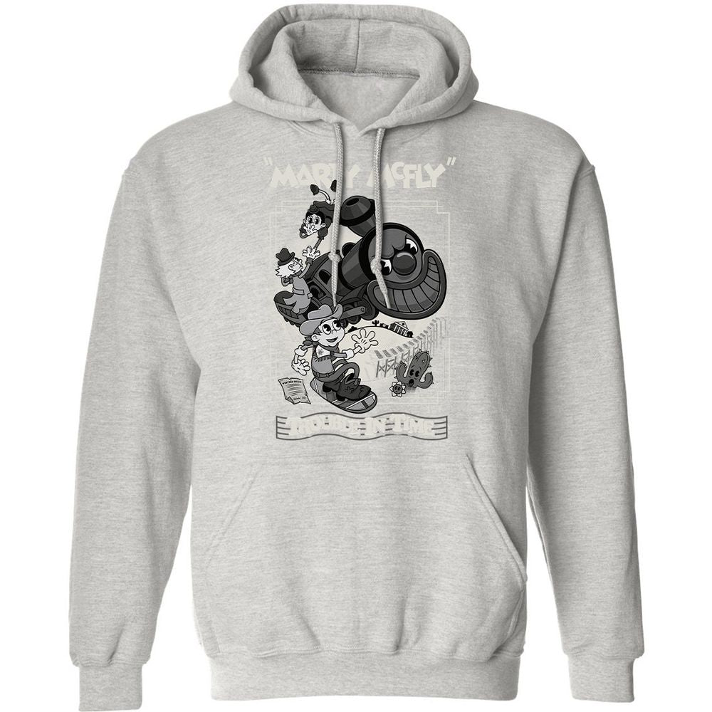 Classic Unisex Hoodie - F4CN3LKA - Ash - 8