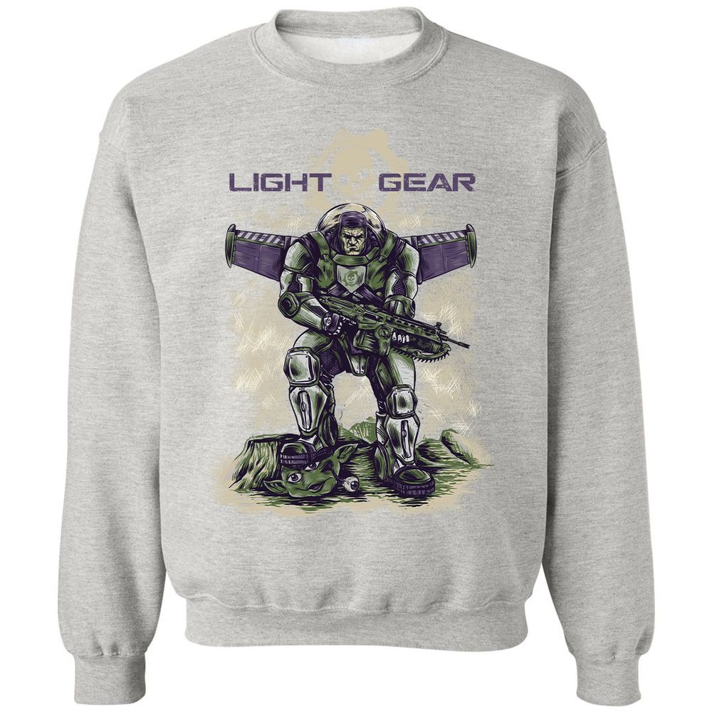 Classic Unisex Sweatshirt - EPKC2TZU - Ash - 8