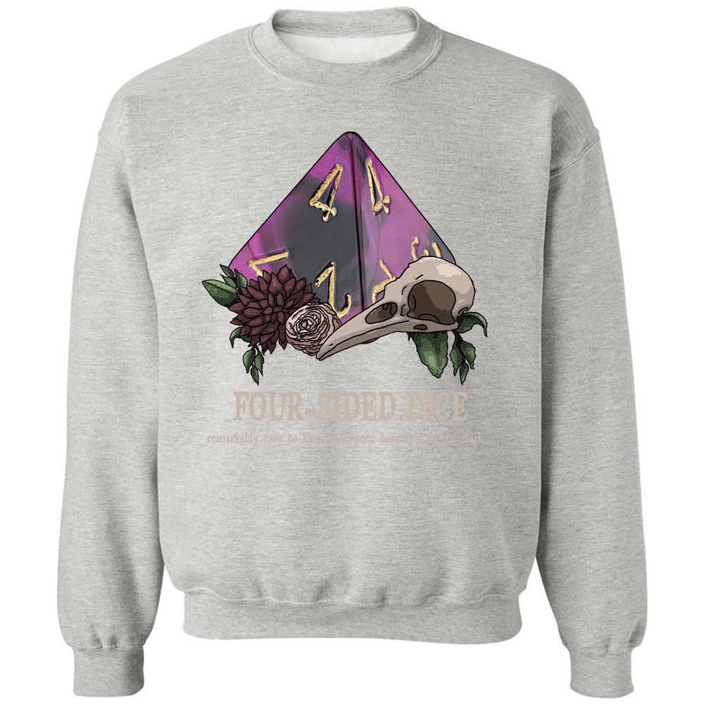 Classic Unisex Sweatshirt - W6ADGPTF - Ash - 8