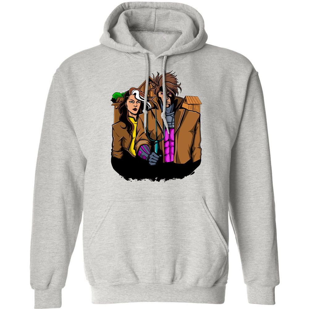 Classic Unisex Hoodie - 67VJ3GJ1 - Ash - 8