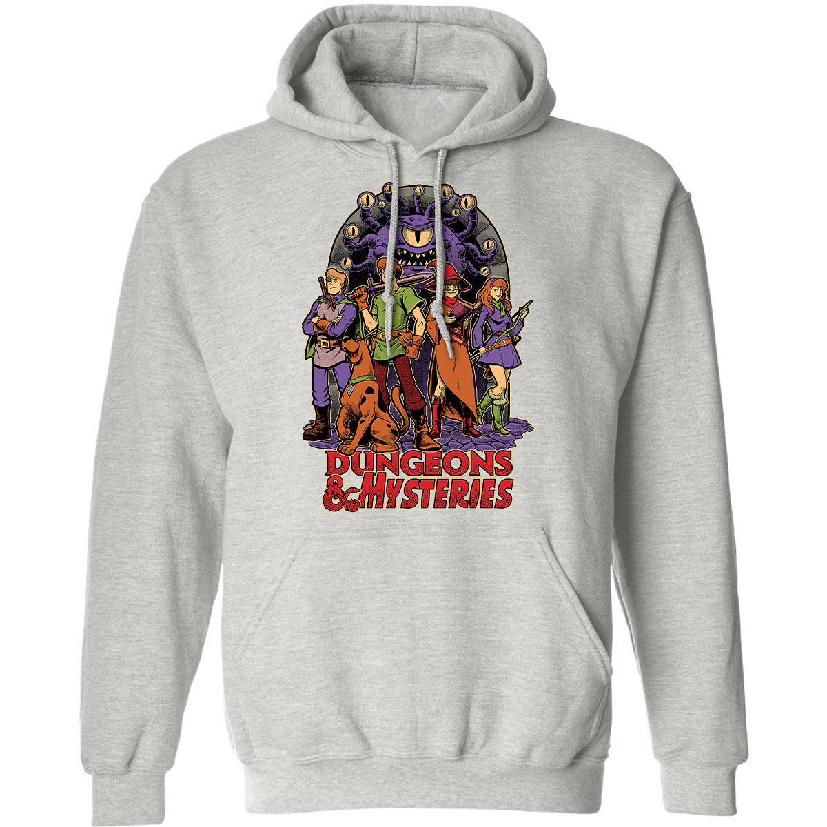 Classic Unisex Hoodie - 3B1XQ5DS - Ash - 8