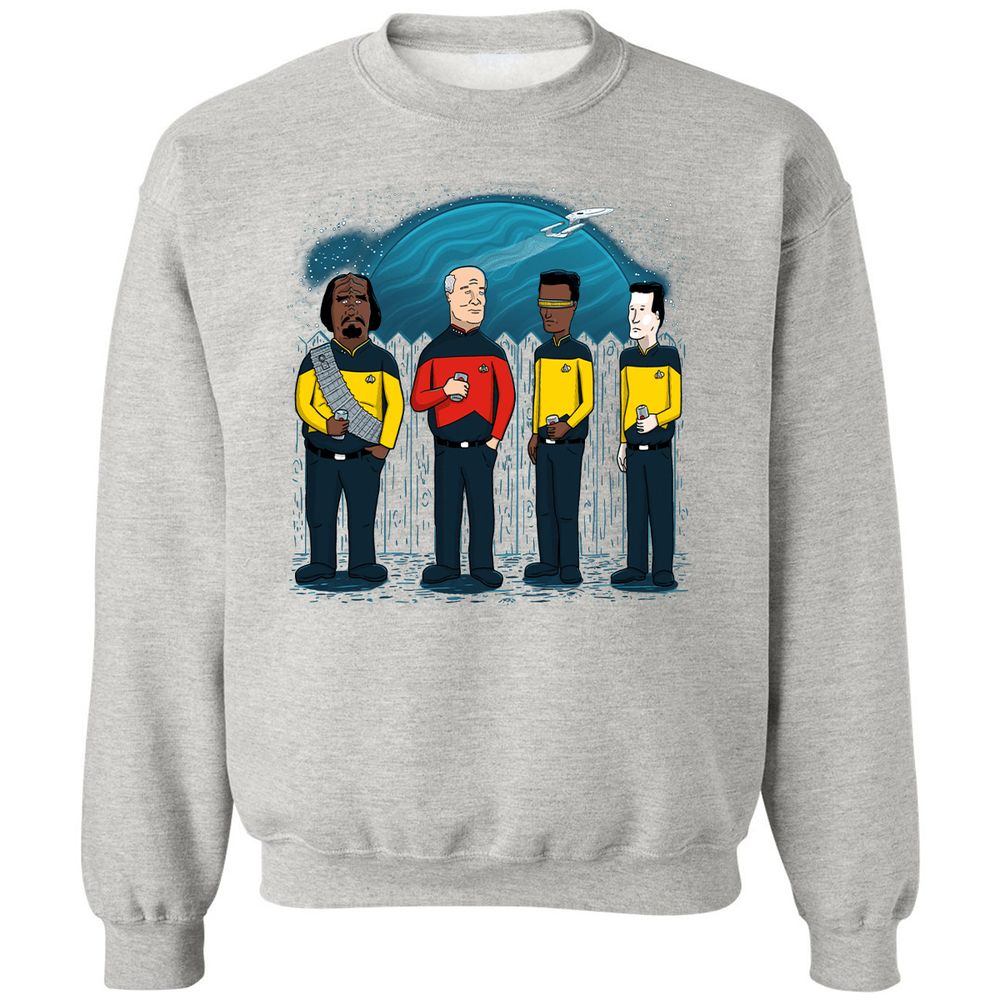 Classic Unisex Sweatshirt - EBF8JKUM - Ash - 8