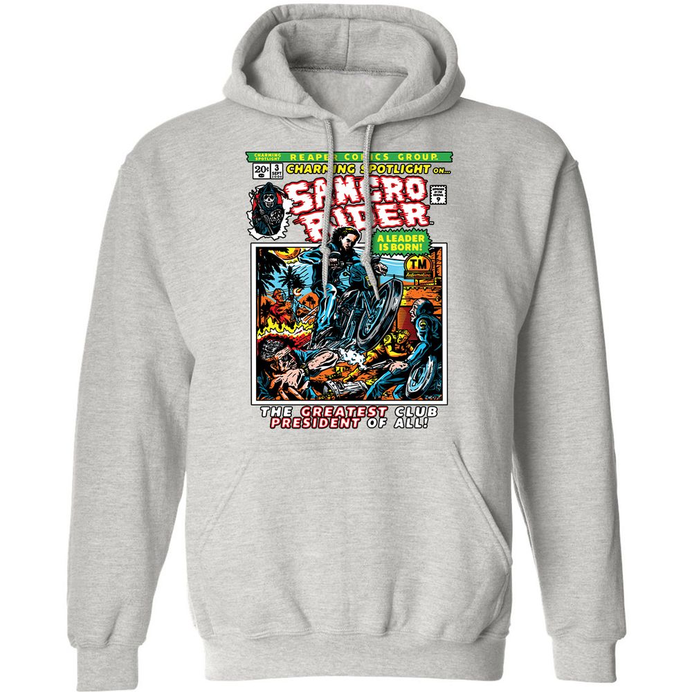 Classic Unisex Hoodie - GJMAHR52 - Ash - 8