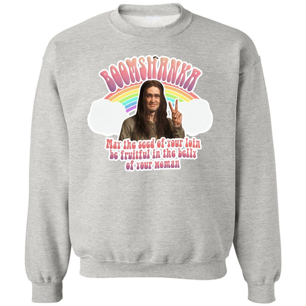 Classic Unisex Sweatshirt - 8JGBQ844 - Ash - 8