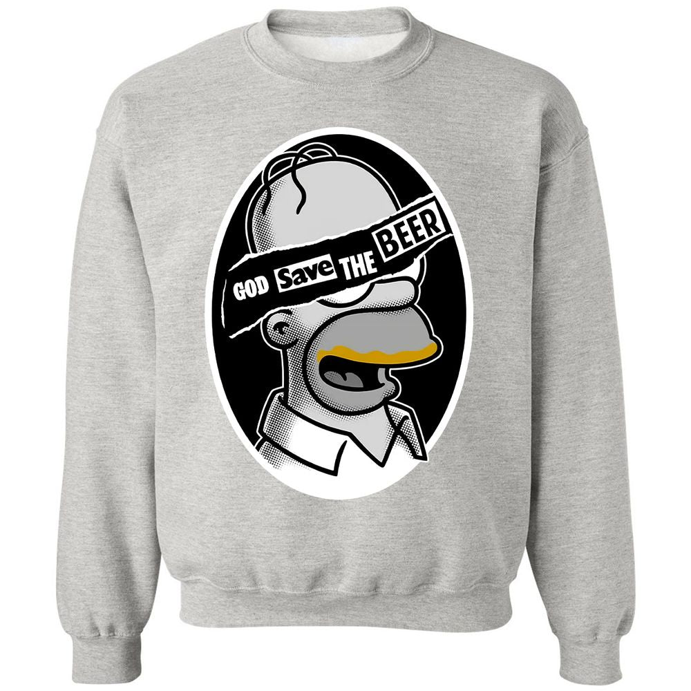 Classic Unisex Sweatshirt - G3NFZDVJ - Ash - 8