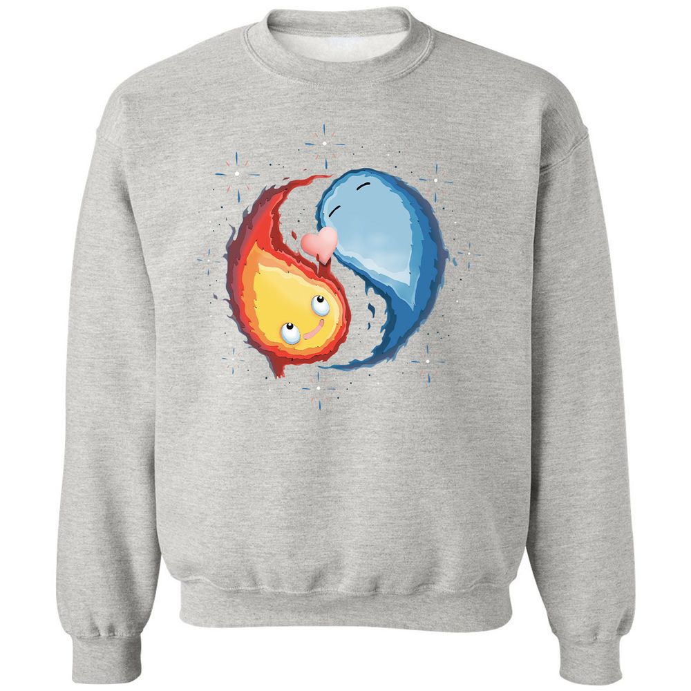 Classic Unisex Sweatshirt - U1M1VXCU - Ash - 8