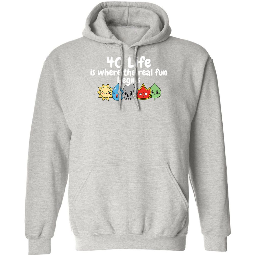 Classic Unisex Hoodie - A26R9K3R - Ash - 8