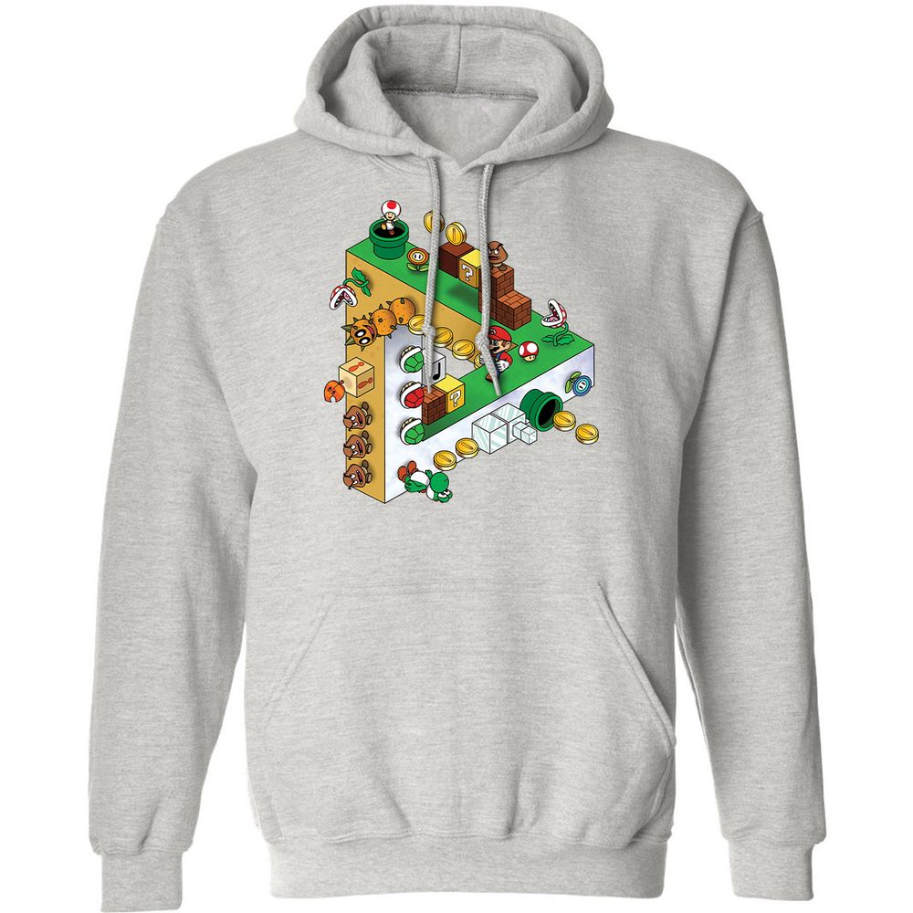 Classic Unisex Hoodie - 4ESES9A8 - Ash - 8