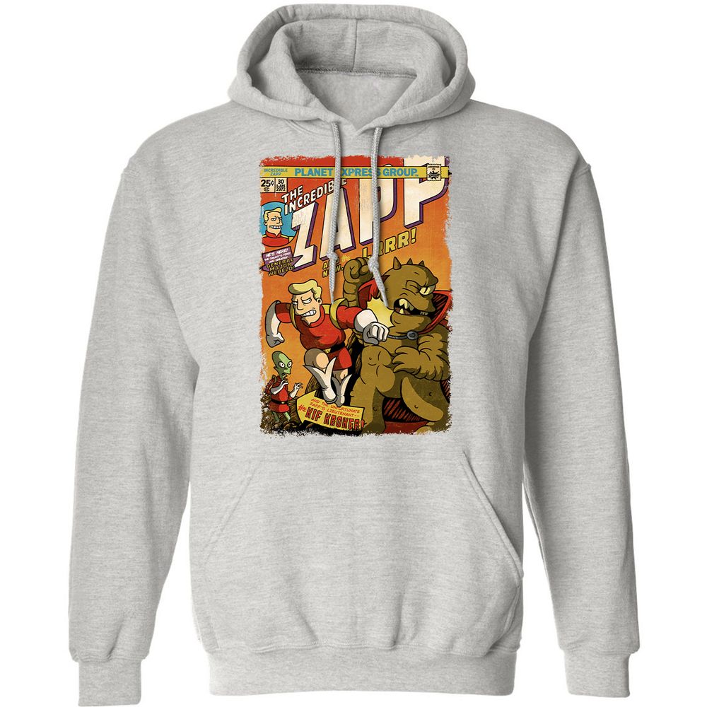 Classic Unisex Hoodie - CBVY7G2V - Ash - 8
