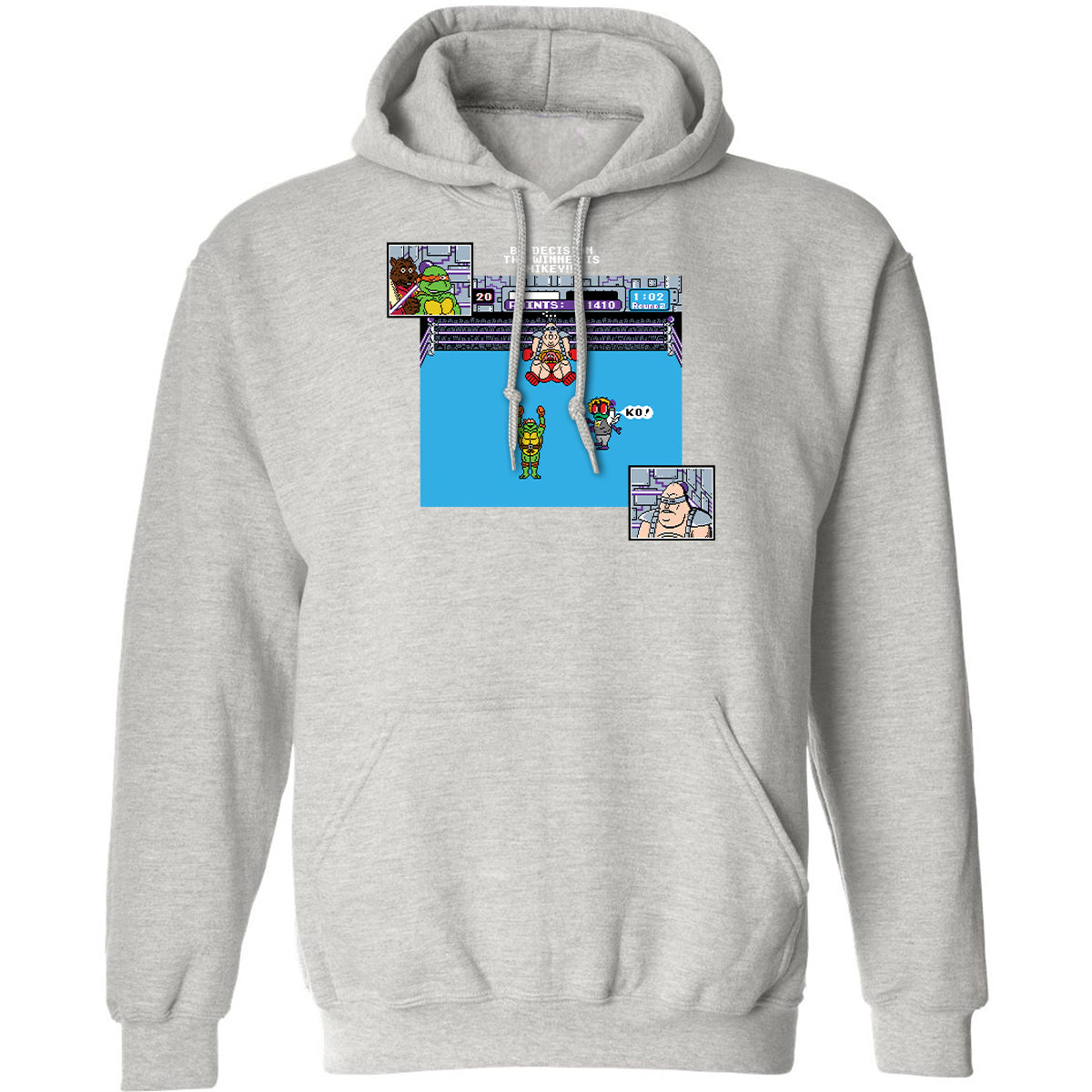 Classic Unisex Hoodie - 5GJS67BY - Ash - 8