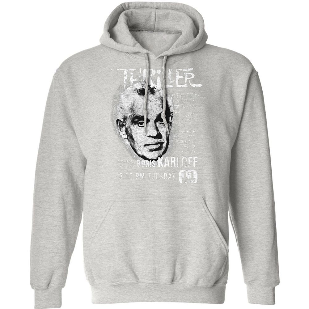 Classic Unisex Hoodie - L1H15MJF - Ash - 8