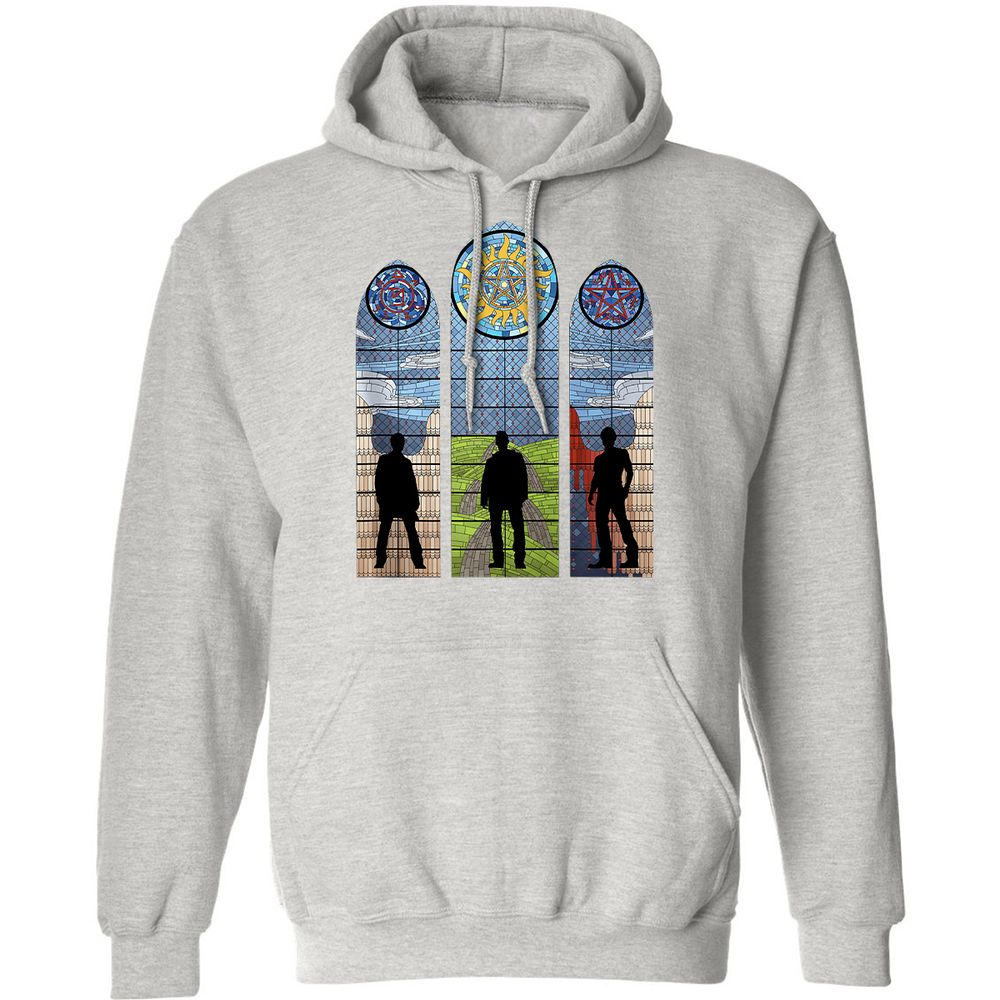 Classic Unisex Hoodie - YRQ67EC5 - Ash - 8