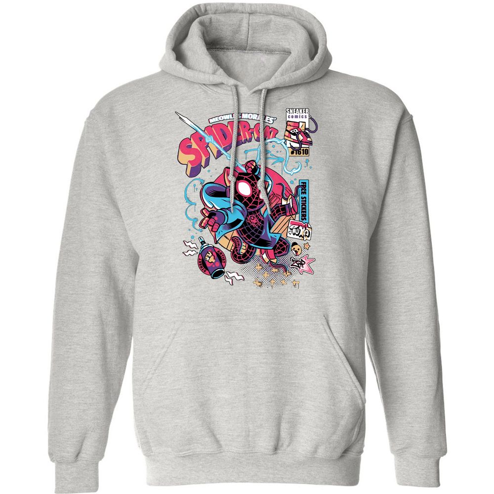 Classic Unisex Hoodie - 3TU17F6C - Ash - 8