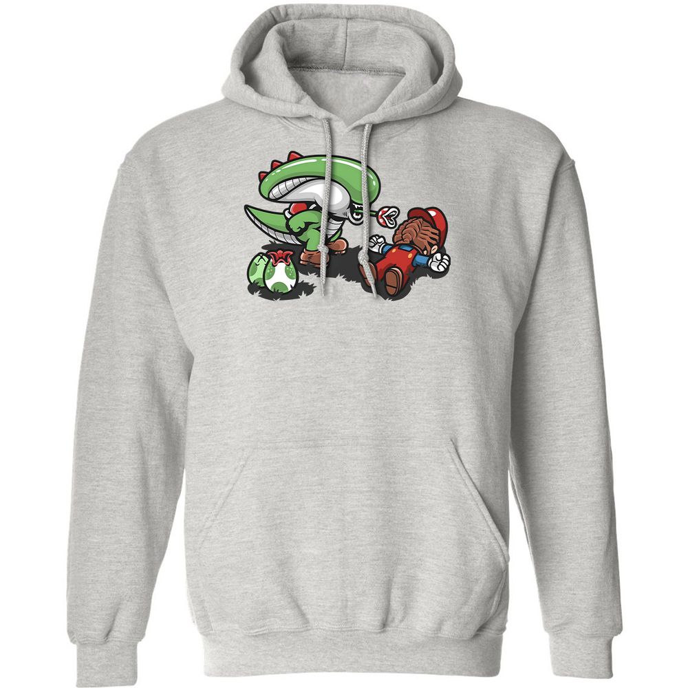 Classic Unisex Hoodie - JZS94ZNT - Ash - 8