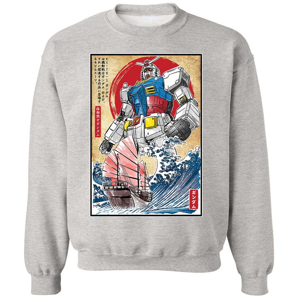 Classic Unisex Sweatshirt - RN312YZE - Ash - 8