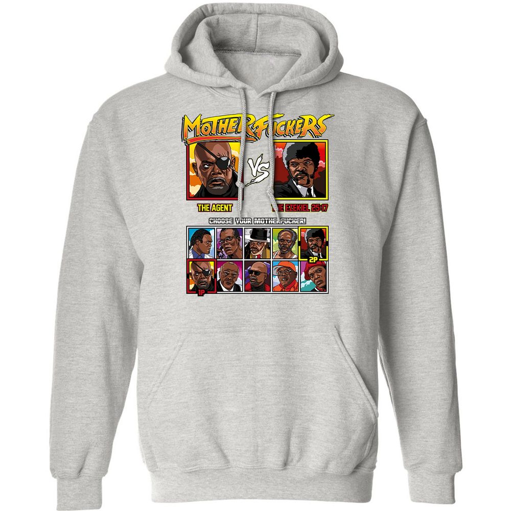 Classic Unisex Hoodie - TKRRS59M - Ash - 8