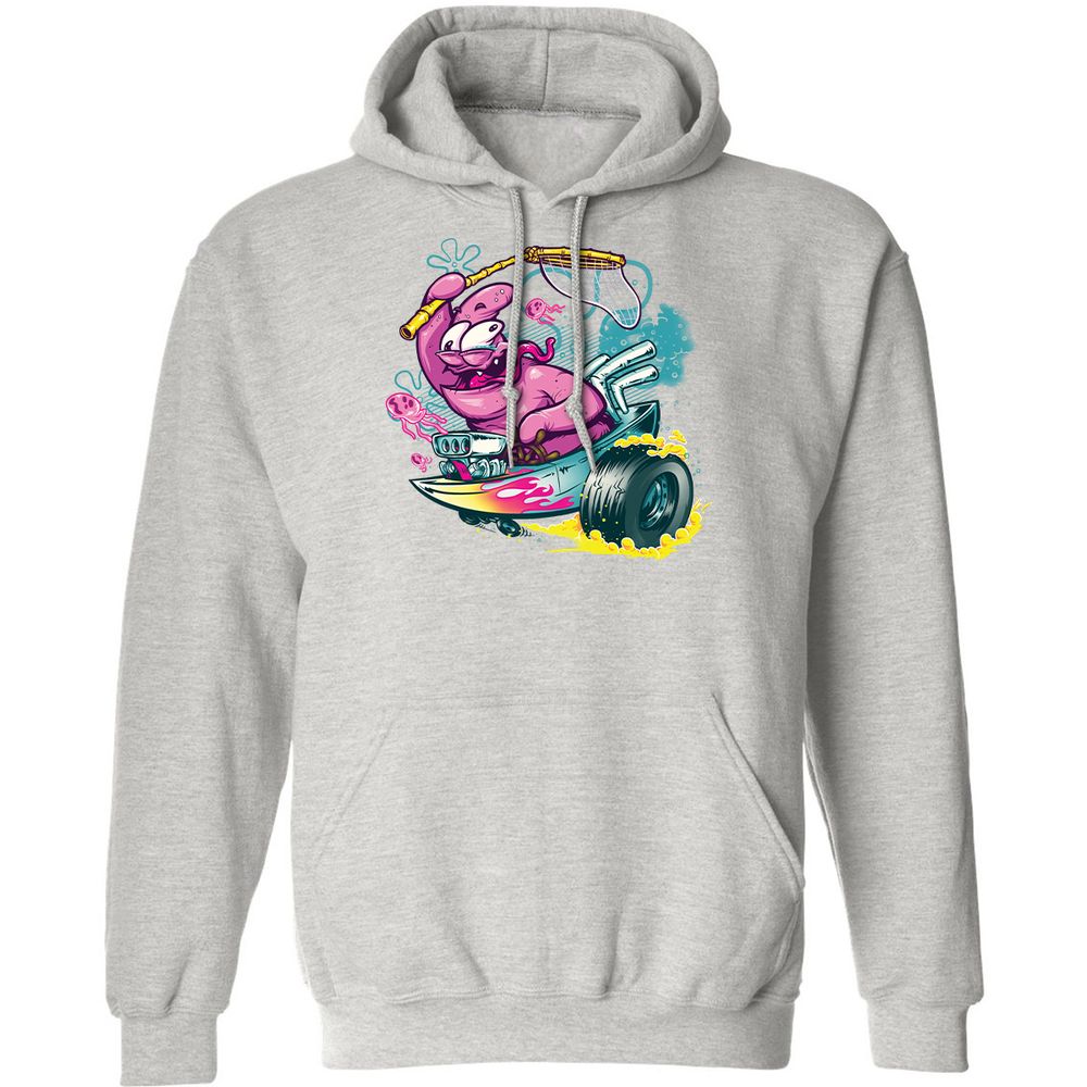 Classic Unisex Hoodie - 6KMTKDNN - Ash - 8