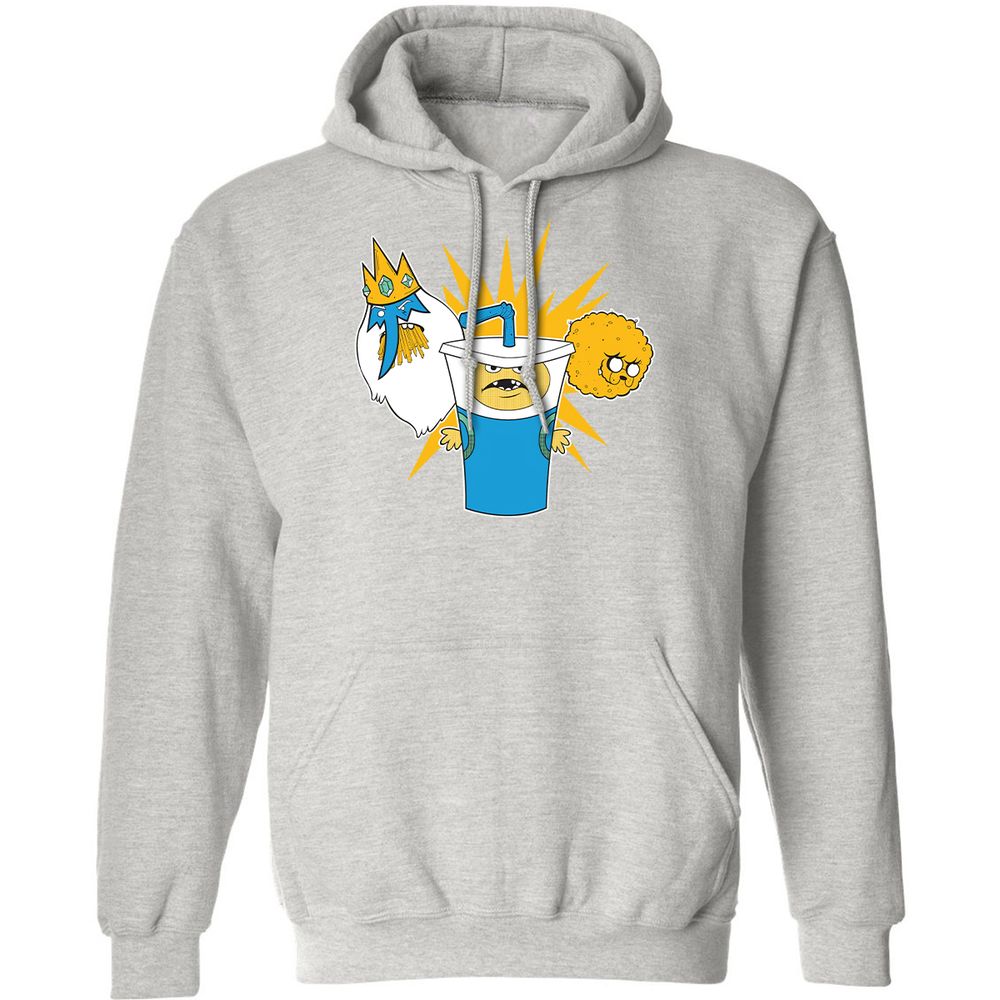 Classic Unisex Hoodie - JCEW3M9Z - Ash - 8