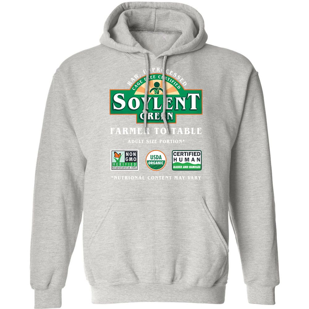 Classic Unisex Hoodie - LMN3ND96 - Ash - 8