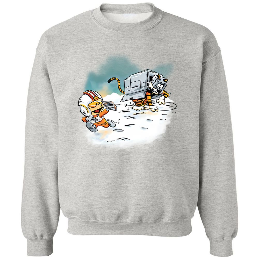 Classic Unisex Sweatshirt - B6JWFV44 - Ash - 8