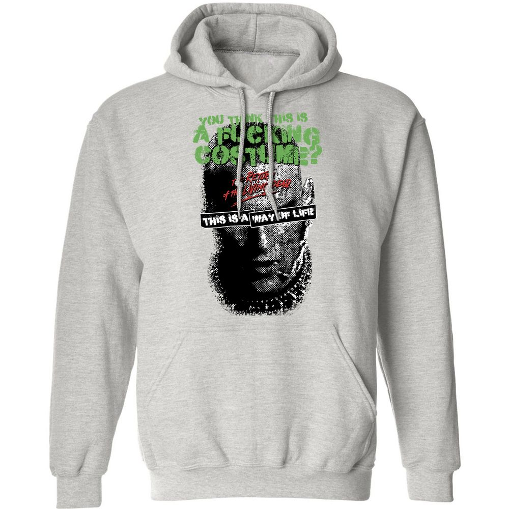 Classic Unisex Hoodie - 62XULF76 - Ash - 8