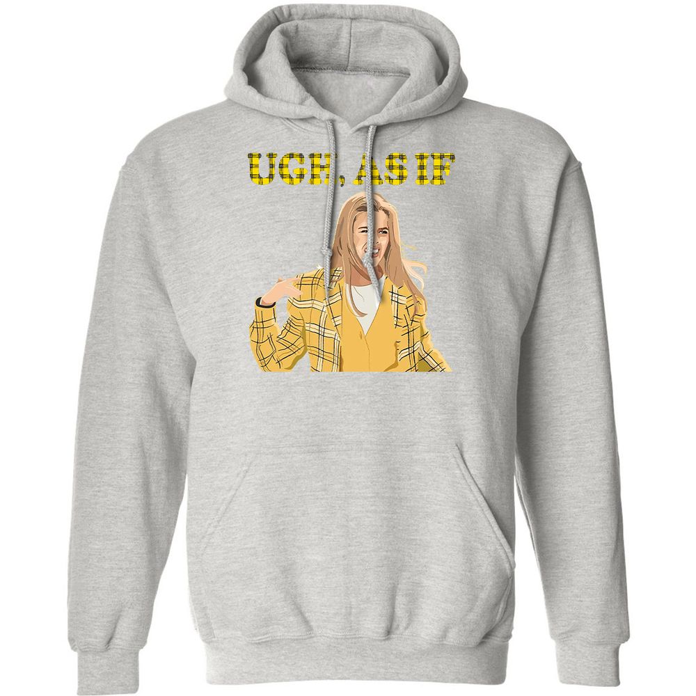 Classic Unisex Hoodie - HPMW9K4C - Ash - 8