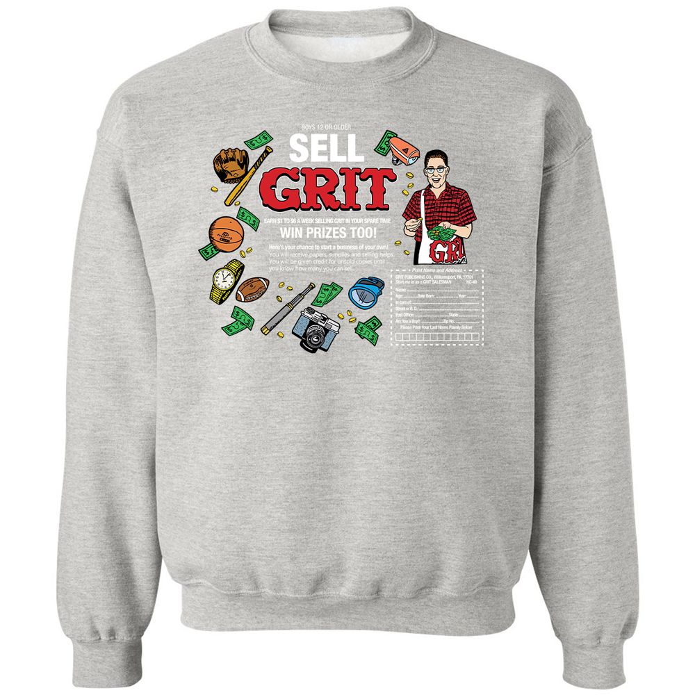 Classic Unisex Sweatshirt - 18ZCA36X - Ash - 8