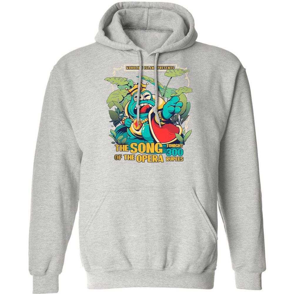 Classic Unisex Hoodie - RLDUK34V - Ash - 8