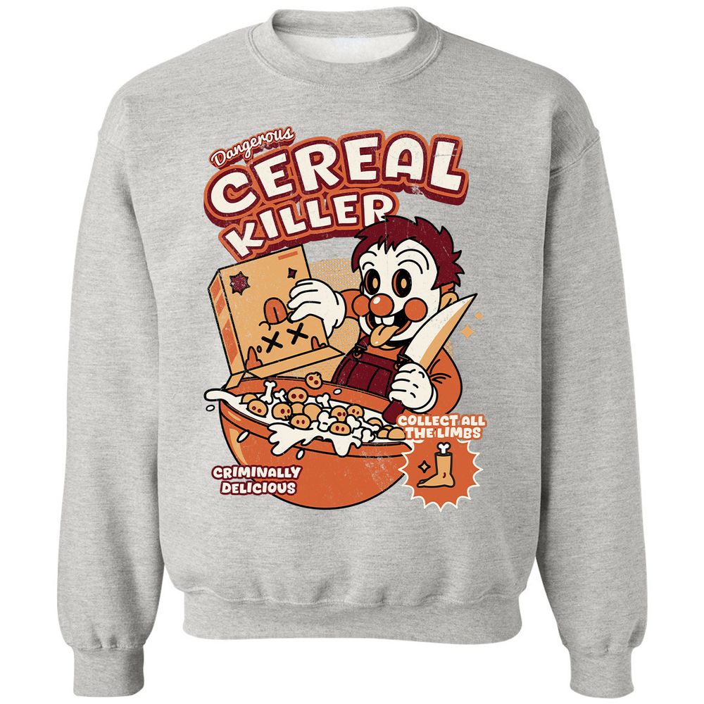 Classic Unisex Sweatshirt - GE78MSBA - Ash - 8