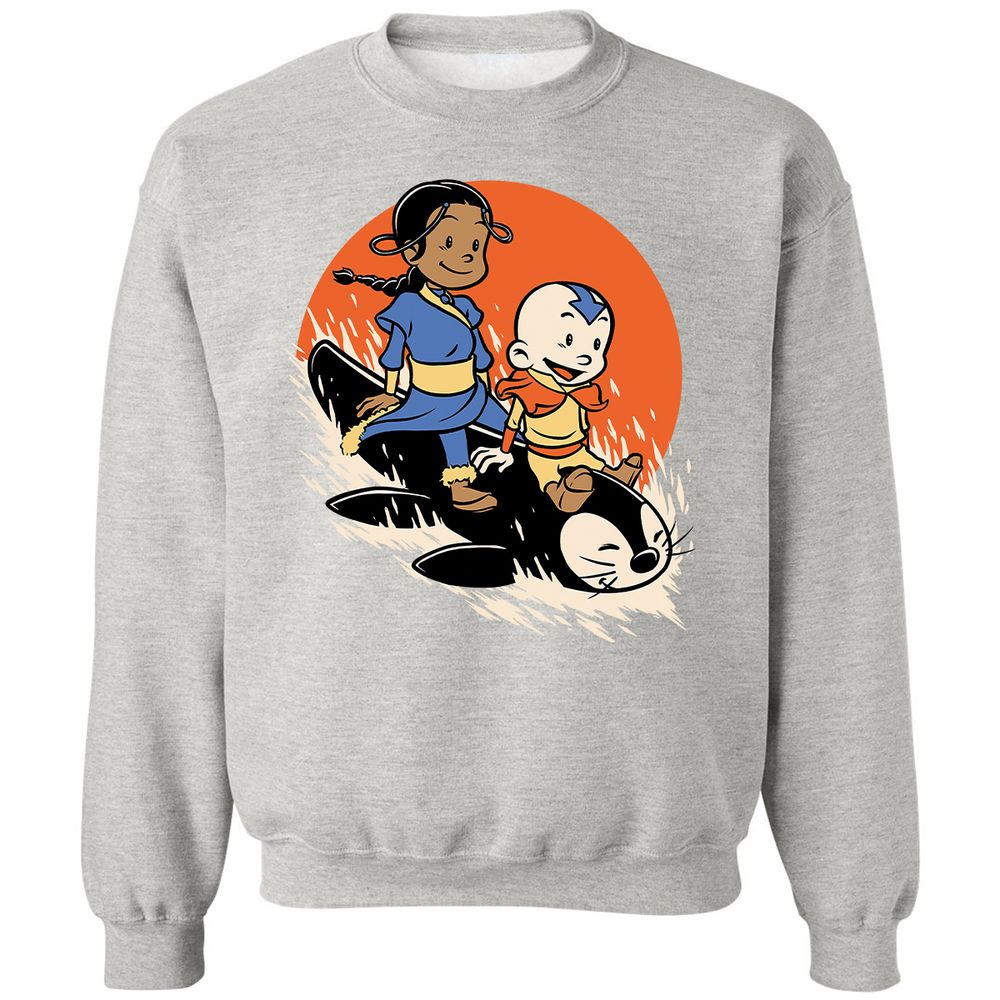 Classic Unisex Sweatshirt - P32EL6J3 - Ash - 8