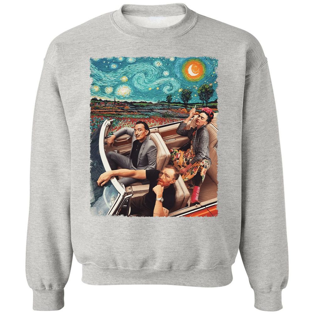 Classic Unisex Sweatshirt - W498J6TY - Ash - 8