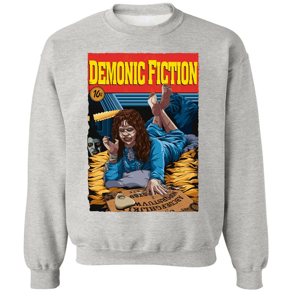 Classic Unisex Sweatshirt - QMSJ6RVU - Ash - 8