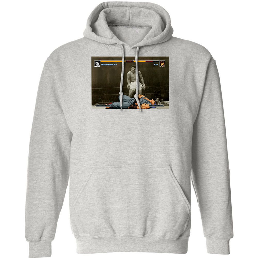Classic Unisex Hoodie - DR2U4Q7Y - Ash - 8