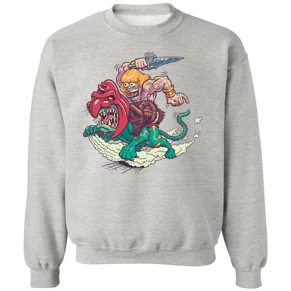 Classic Unisex Sweatshirt - 4K4CELXD - Ash - 8