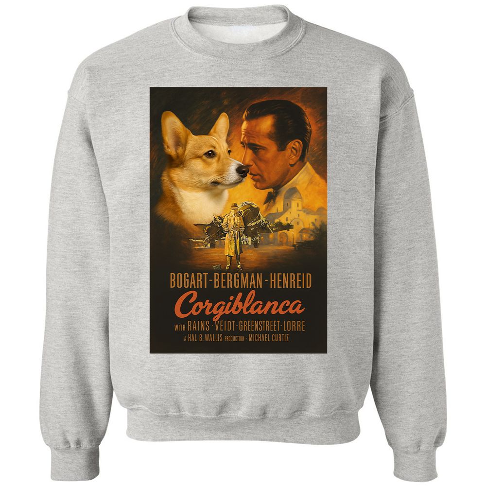 Classic Unisex Sweatshirt - UJ4RNZRB - Ash - 8