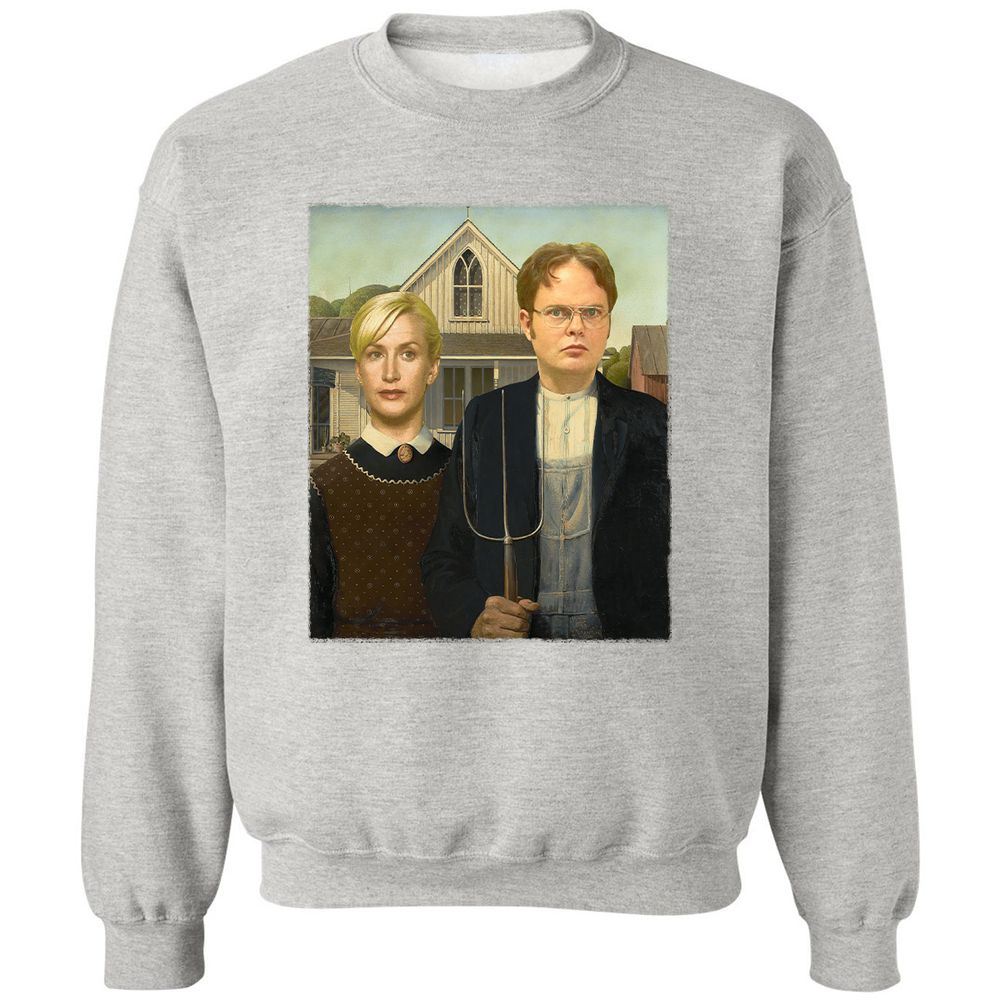 Classic Unisex Sweatshirt - Q8GE44KH - Ash - 8